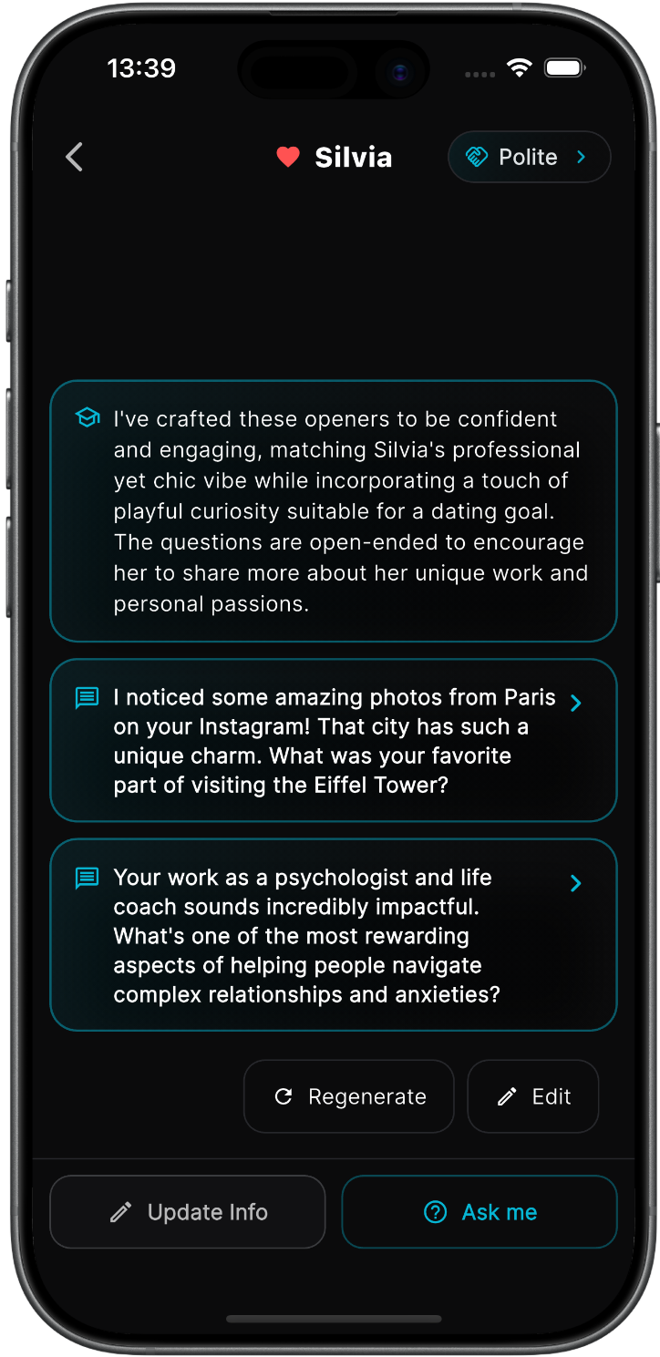 Smart Message Suggestions